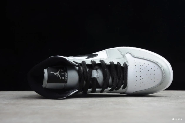 Rep TBK 554724-092 AIR 1 Jordan Mid Grey Light Smoke 0724